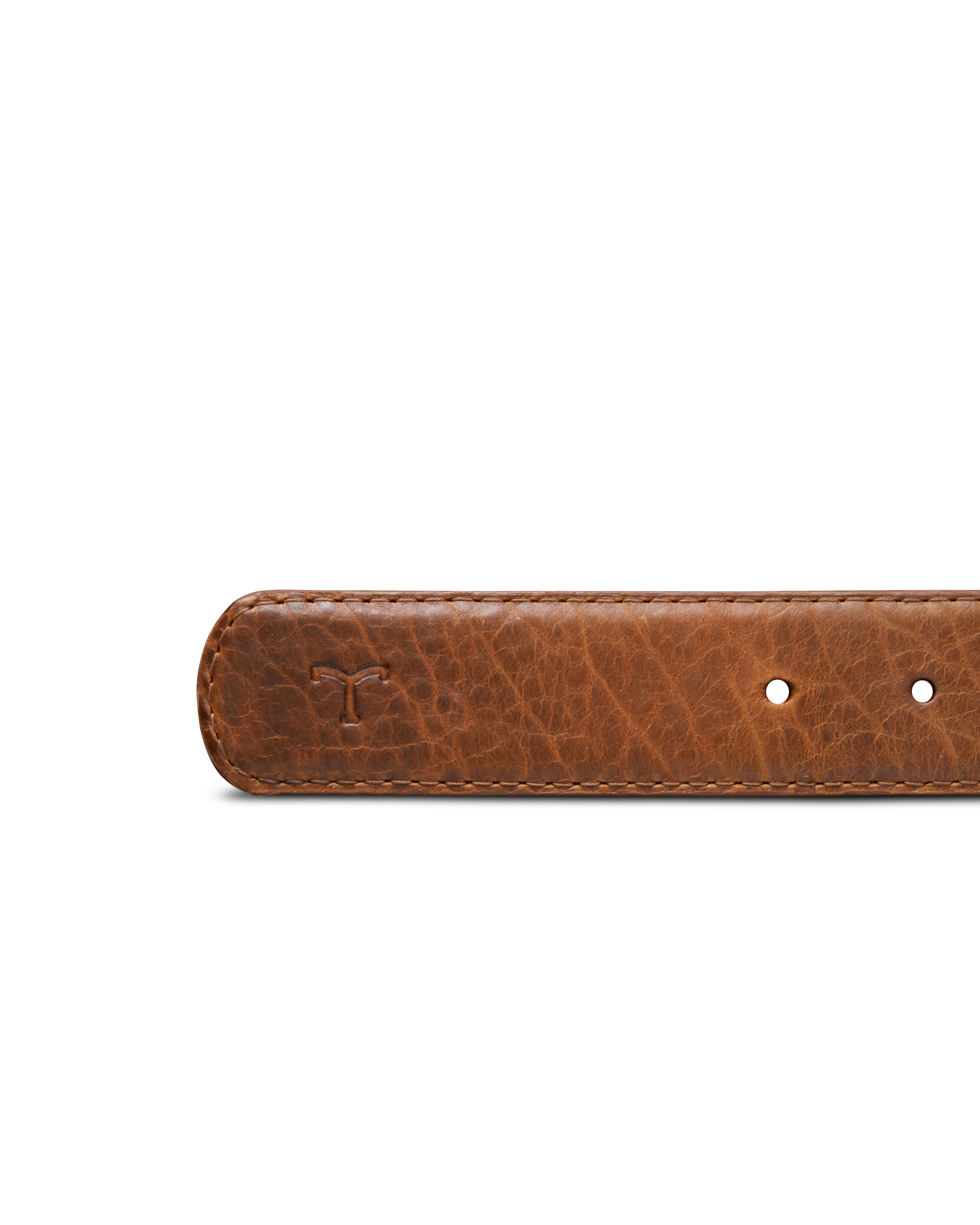 Men's Bison Belt II - Chocolate