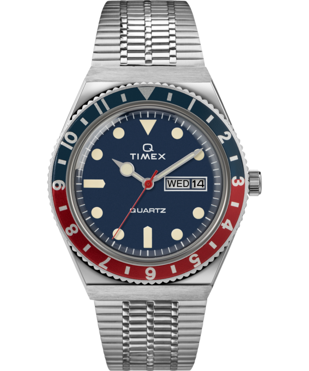 Q Timex Reissue 38mm Stainless Steel Bracelet Watch - TW2T80700 | Timex US