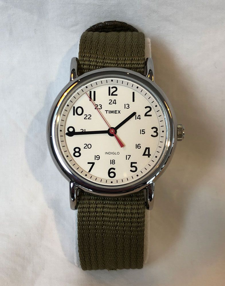 Unisex Timex Weekender 38 mm Watch T2N651 (2 Straps included) - The Watch Cabinet