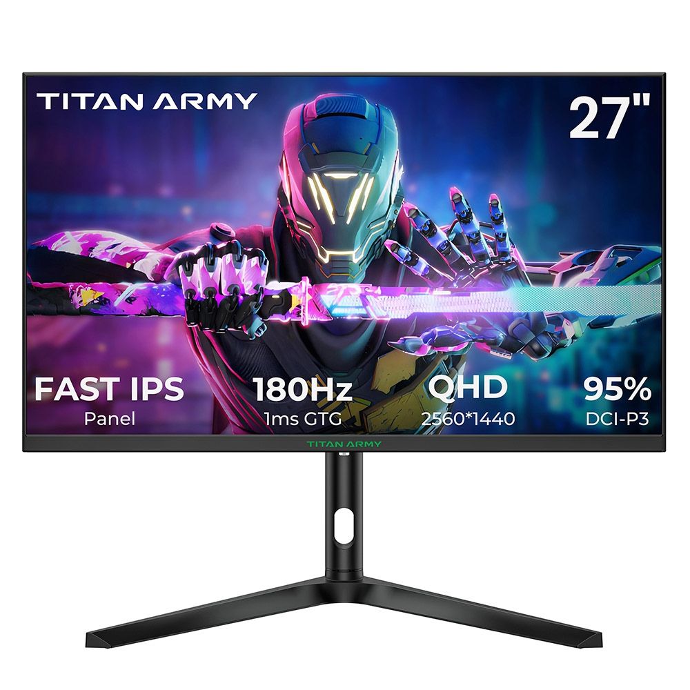 TITAN ARMY P27A2R Gaming Monitor (hero/front)