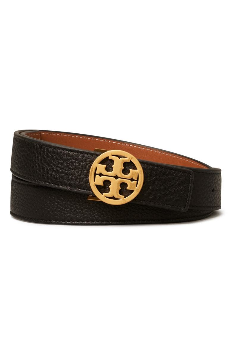 Tory Burch Miller 1-Inch Reversible Logo Belt