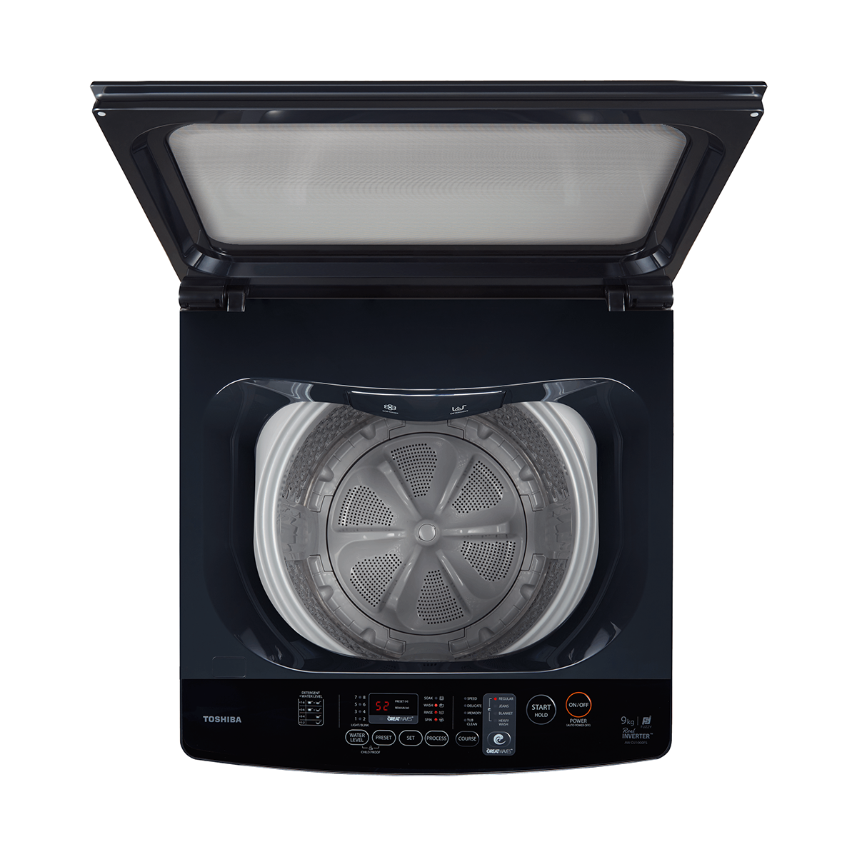 Toshiba 15.0 Kg Top Load Washer AW-DUM1600LM(SG)