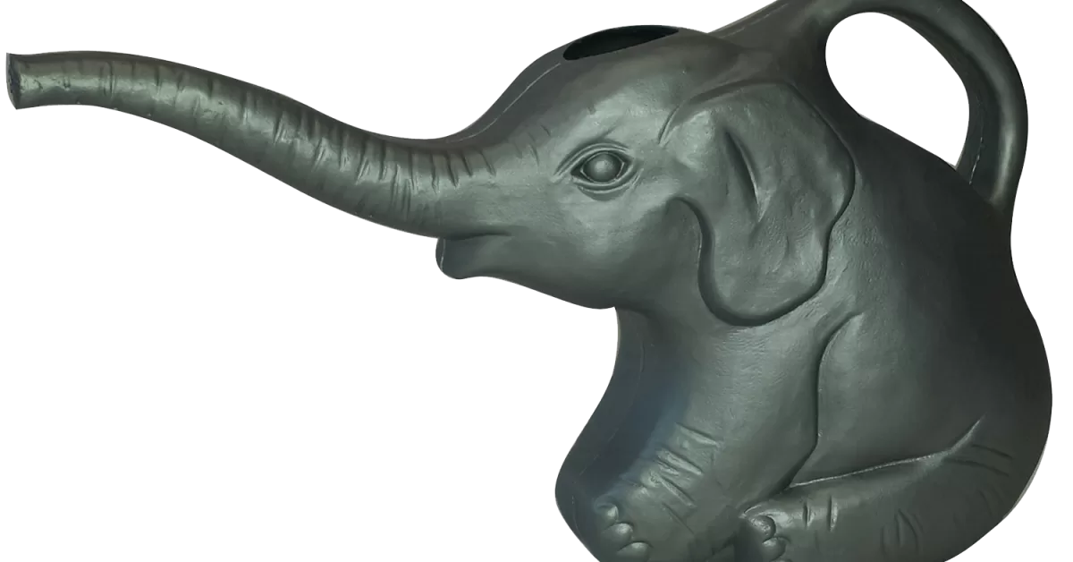 WATERING CAN ELEPHANT 2QT