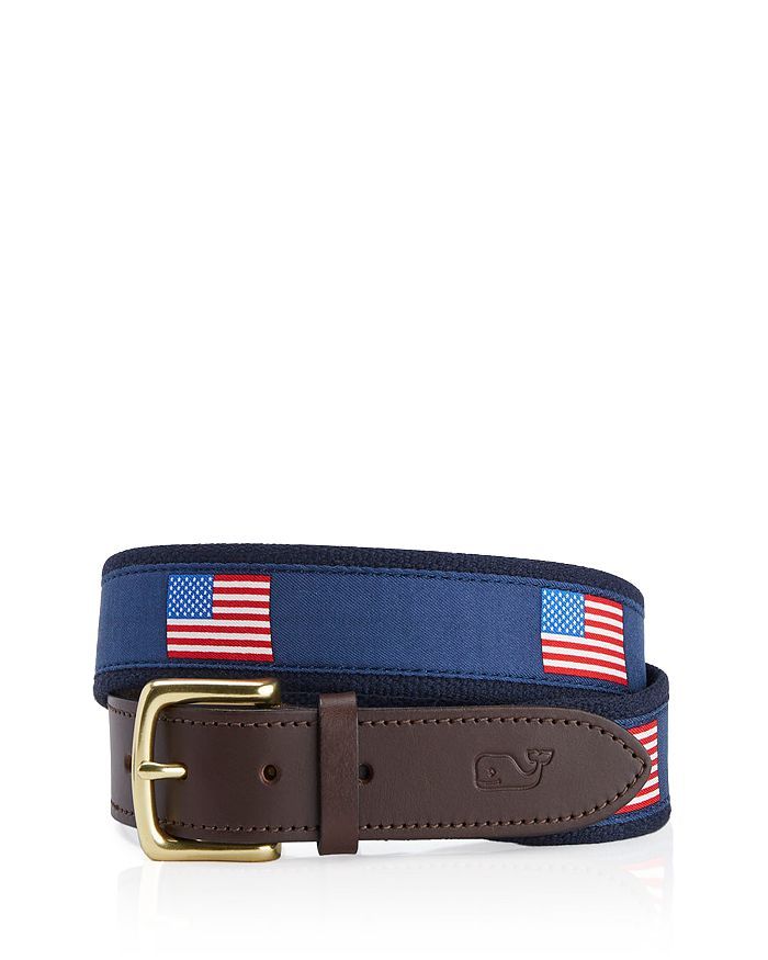 American Flags Canvas Club Belt