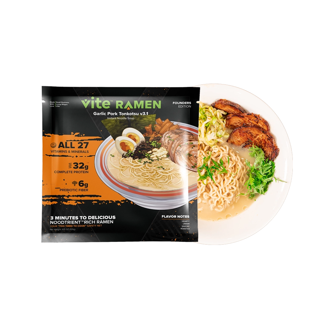 Garlic Pork Tonkotsu v3.1 – Vite Ramen (product shot/carousel)