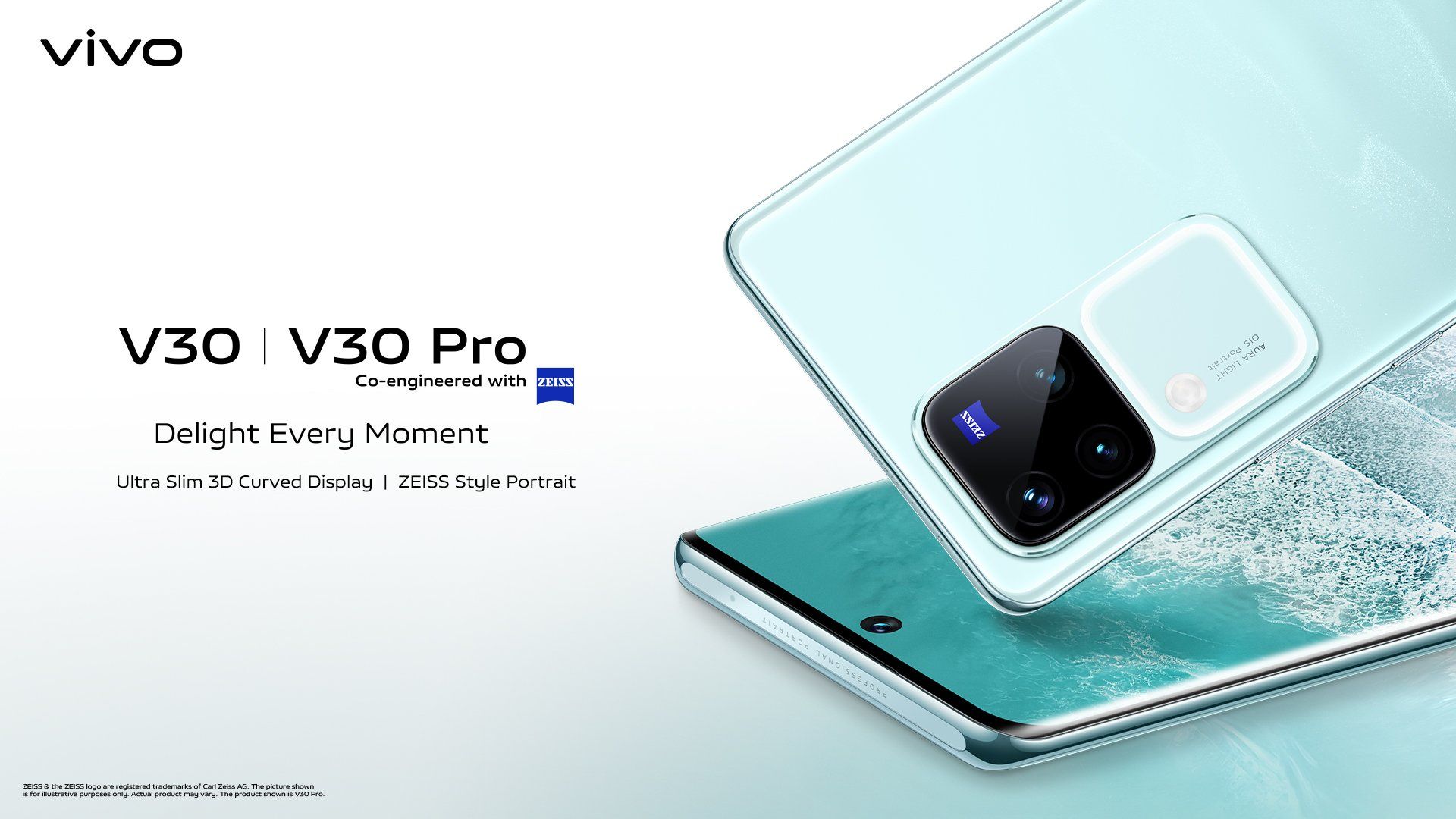vivo V30 Series / V30 Pro key visual (press image)