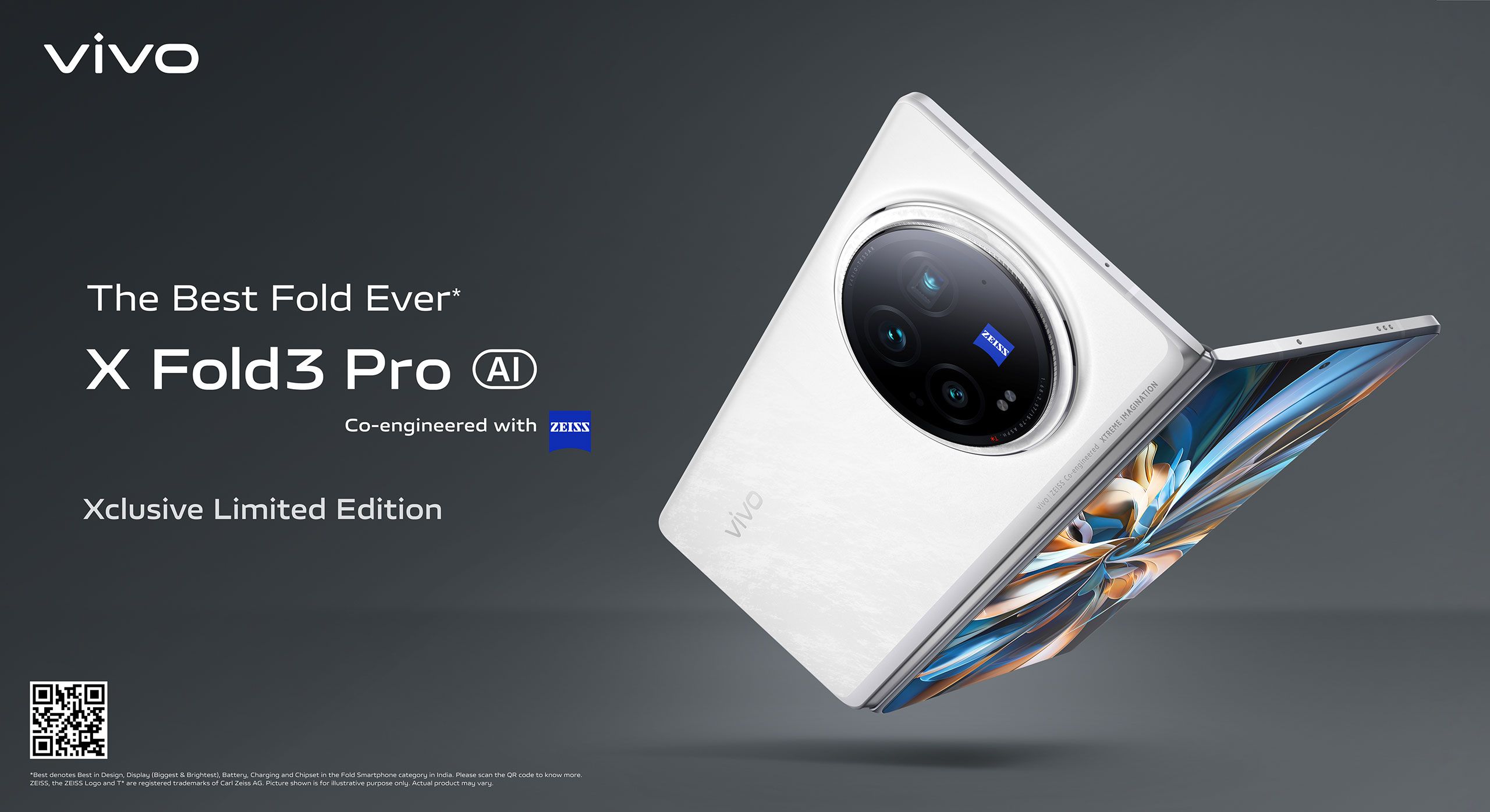 vivo X Fold3 Pro – key visual / hero image (PC)