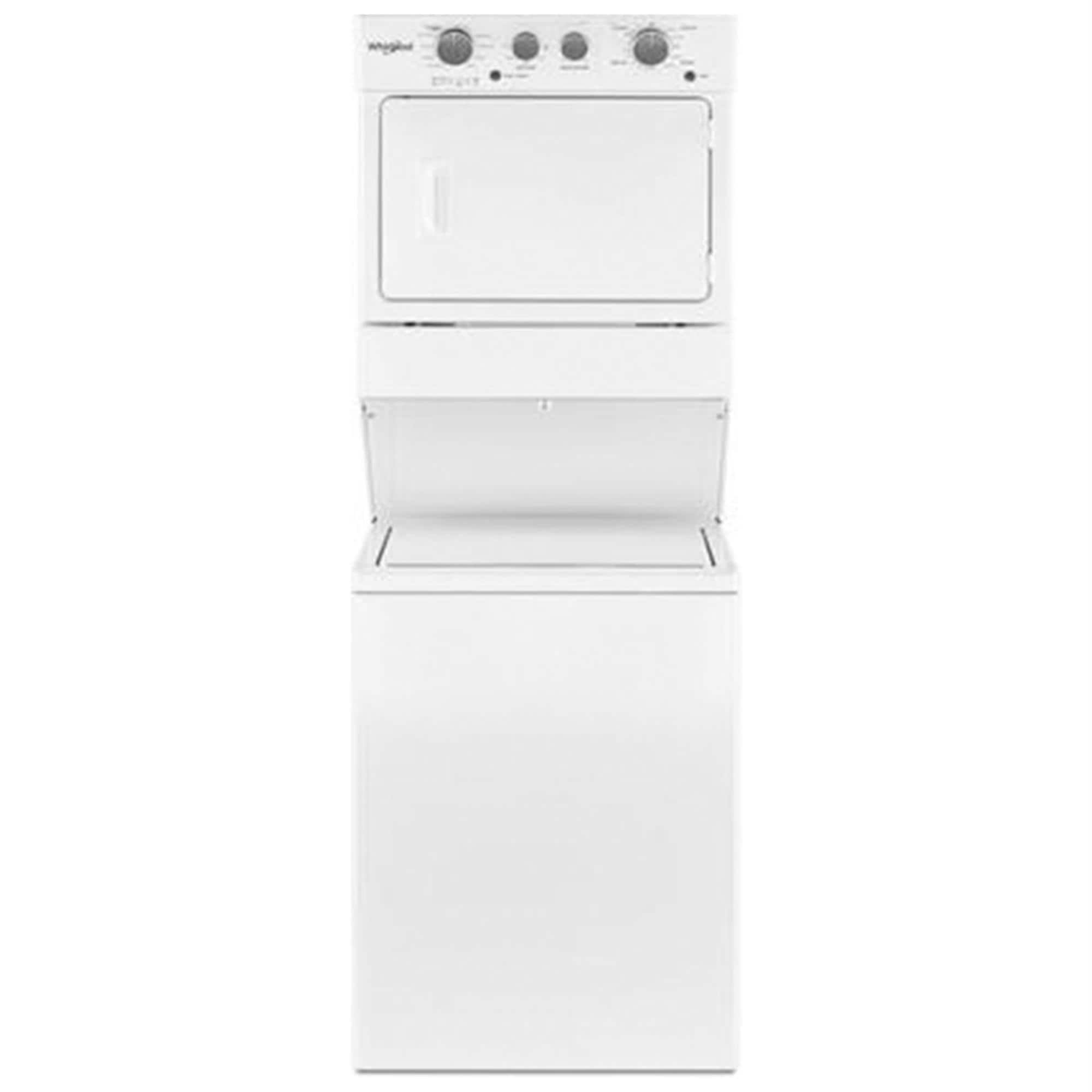 Whirlpool 27" 3.5 Cu. Ft. Electric Stacked Washer and Laundry Center