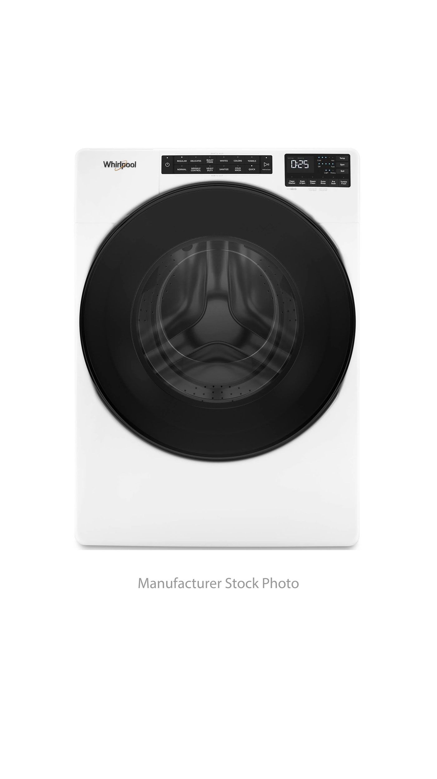 27" WHIRLPOOL WFW5605MW 4.5 Cu. Ft. Front Load Washer