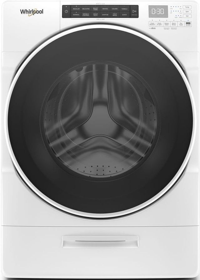 Whirlpool® 4.5 Cu. Ft. White Front Load Washer