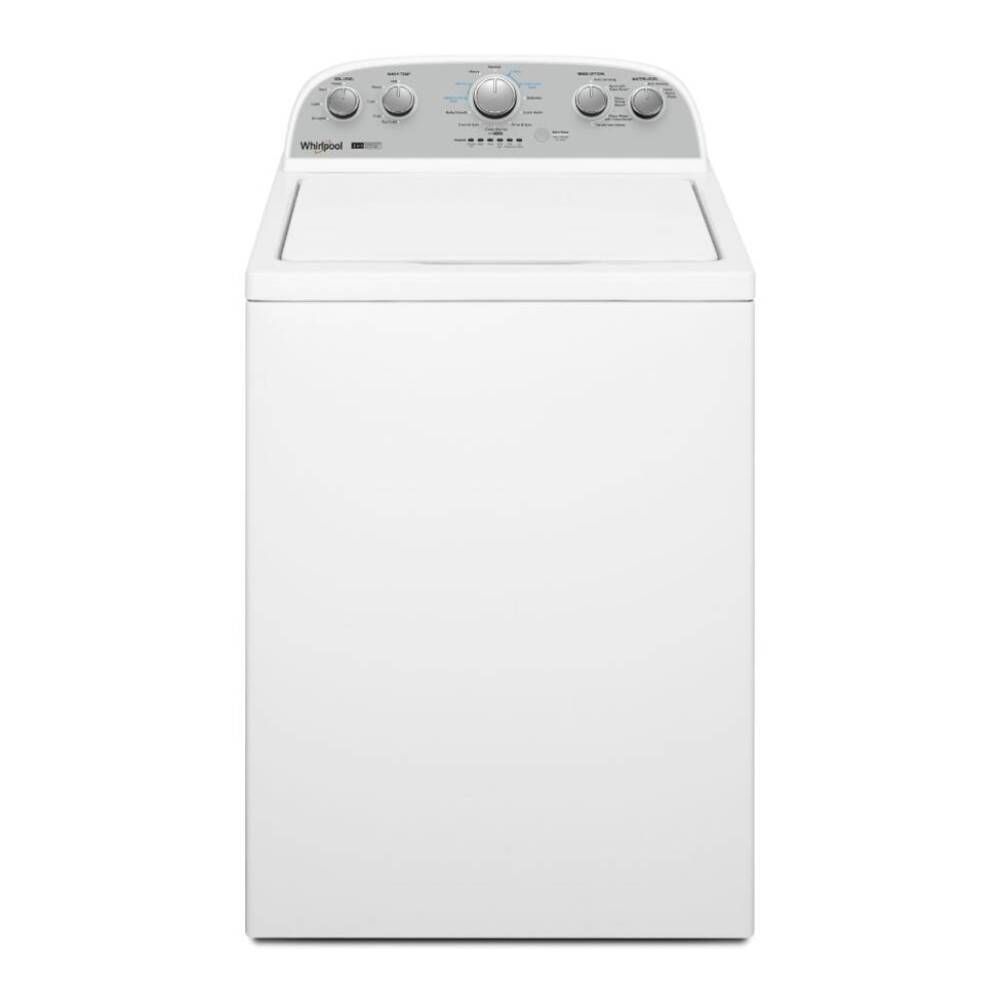Whirlpool WTW4957PW 27 inch Top Load Washer with 3.8 cu. ft. Capacity, 2 in  1 Removable Agitator, Smooth Impeller Option, Water Level Selection in ...