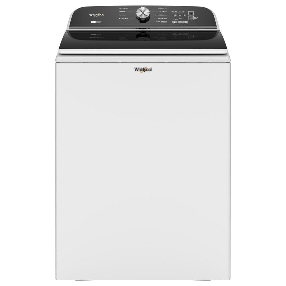 Whirlpool 5.3 Cu. Ft. Top Load Washer with Agitator in White