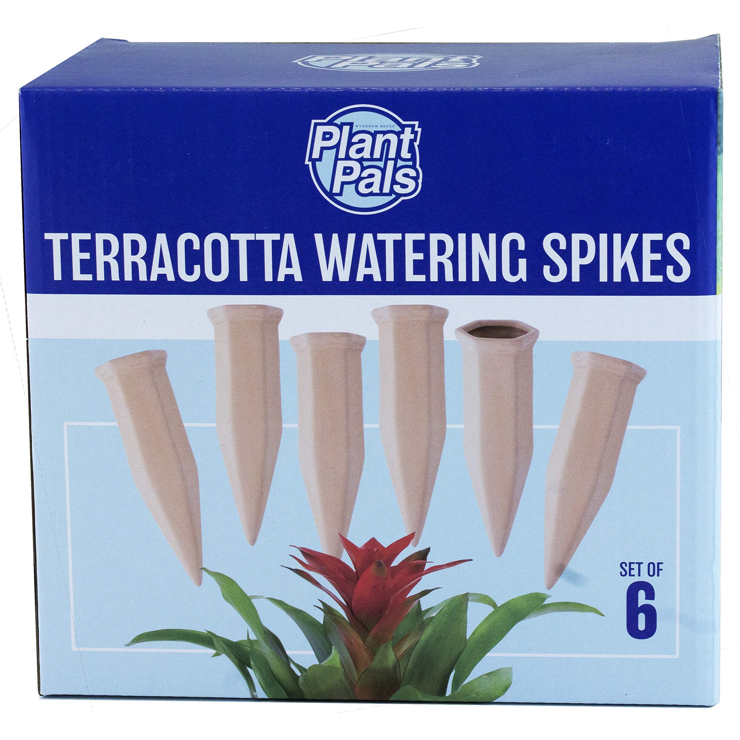 Maxam Plant Pals by Wyndham House 6 Piece Terracotta Watering Spikes : Amazon.sg: Garden
