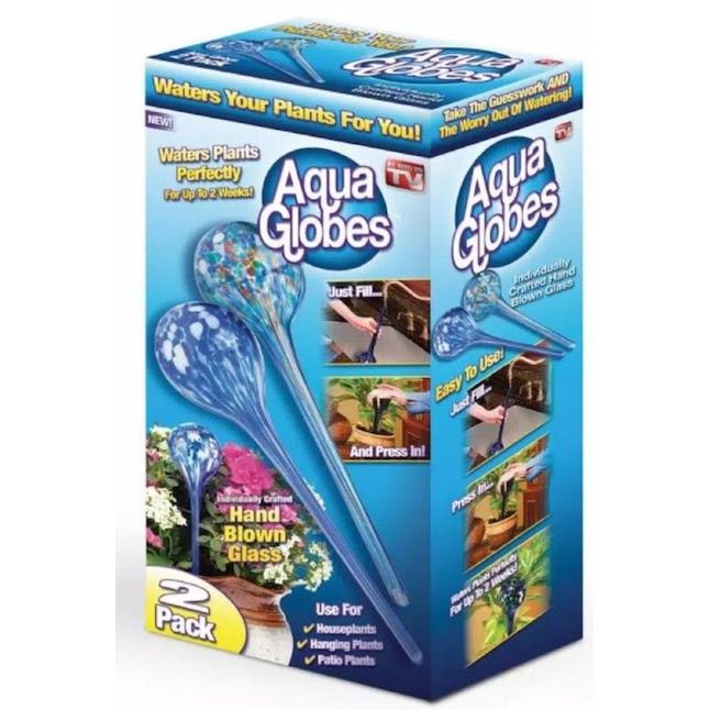 Aqua Globes 2 -Count Watering stakes in the Plant Care department at  Lowes.com