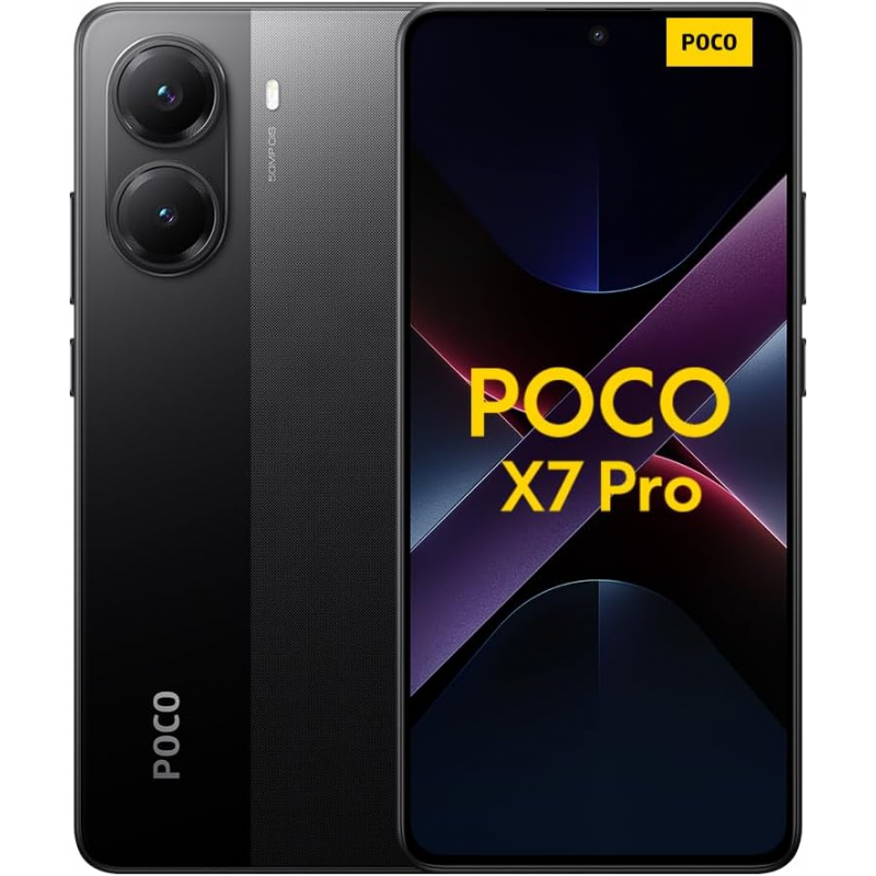 Ourfriday | Xiaomi Poco X7 Pro 5G Smartphone (Dual-Sim, 8+256GB) - Black