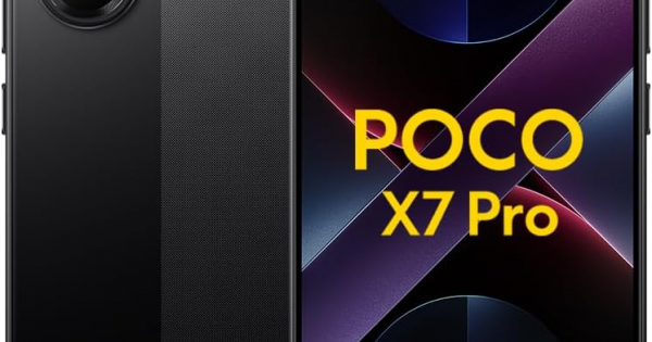 Xiaomi Poco X7 Pro 5G Smartphone (Dual-Sim, 8+256GB) - Black