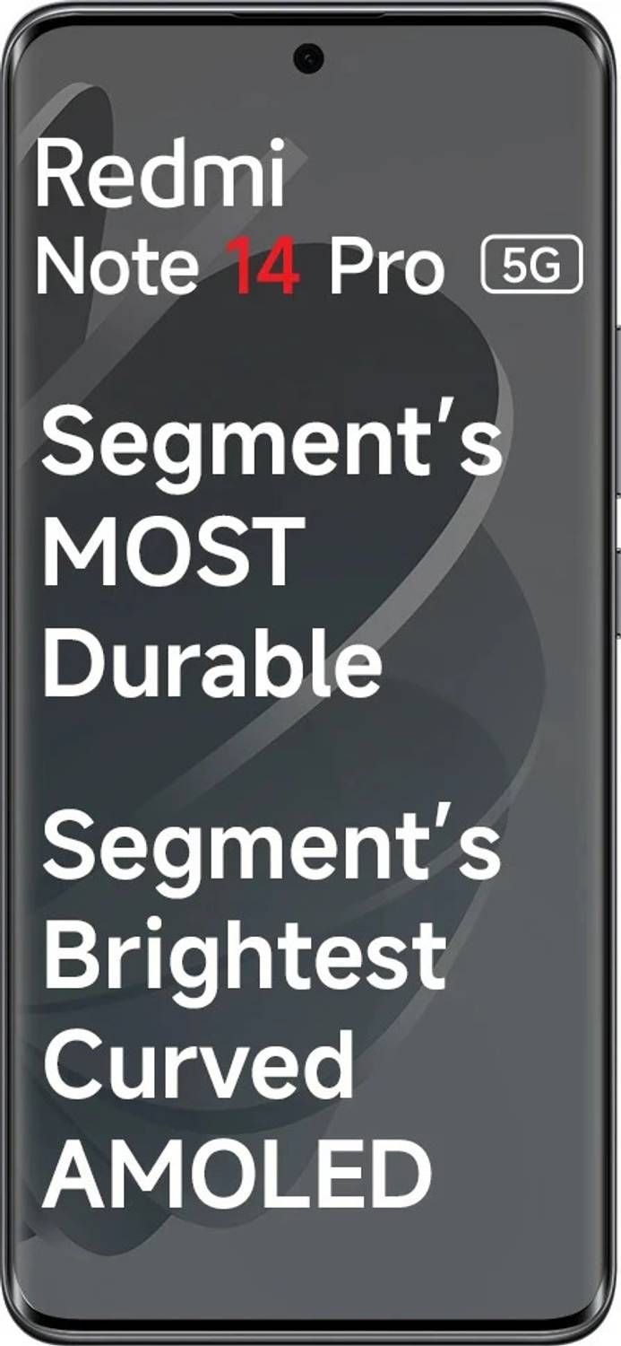 REDMI Note 14 Pro 5G (Titan Black, 256 GB)