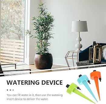 Amazon.com: Yardwe 6pcs Self-Watering Spikes Automatic Plant Watering Globes for Potted Outdoor Plants Control for Garden Patio : Patio, Lawn & Garden
