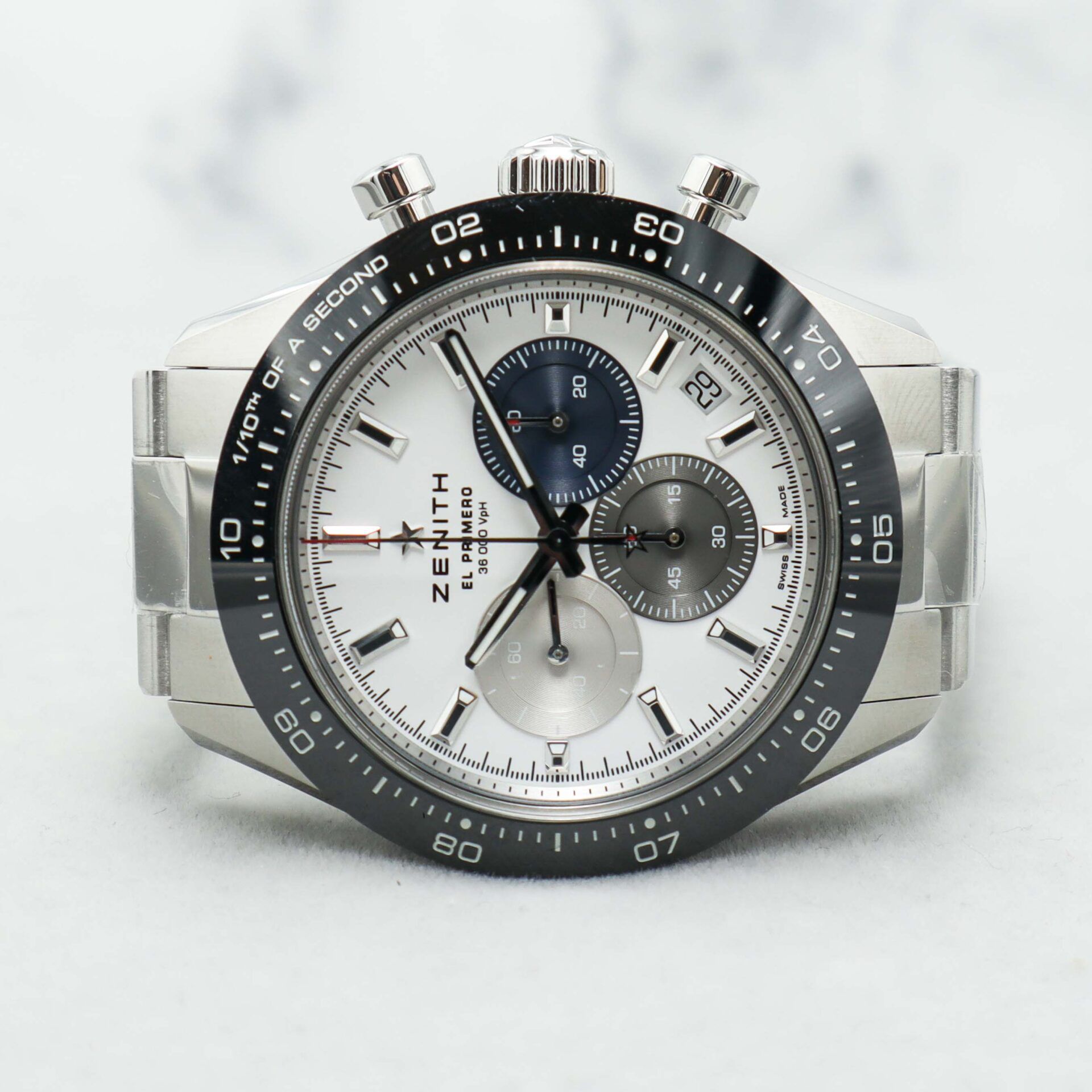 Zenith Chronomaster Sport Steel 03.3100.3600/69.M3100 White Dial