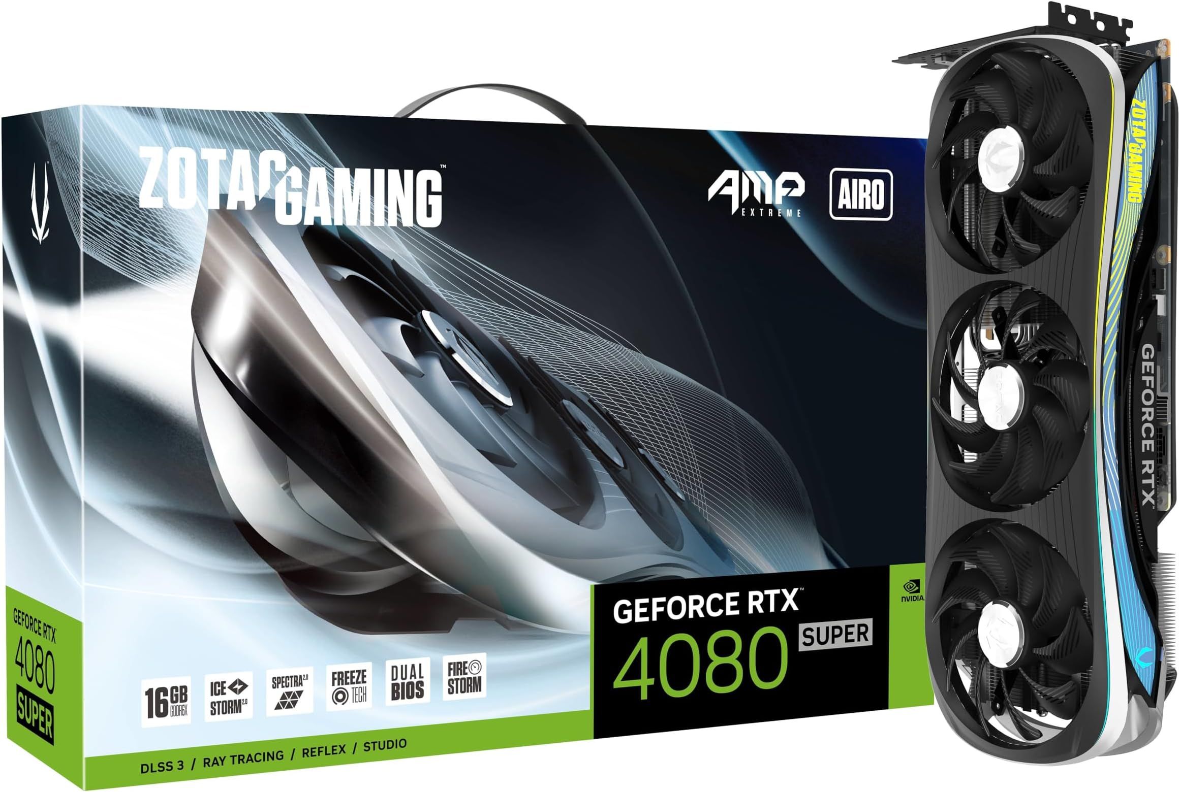 ZOTAC GAMING GeForce RTX 4080 SUPER AMP Extreme AIRO (Amazon product image)